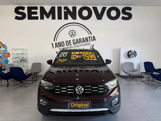 VOLKSWAGEN T-CROSS 1.0 200 TSI TOTAL FLEX COMFORTLINE AUTOMÁTICO VOLKSWAGEN T-CROSS 1.0 200 TSI TOTAL FLEX COMFORTLINE AUTOMÁTICO
